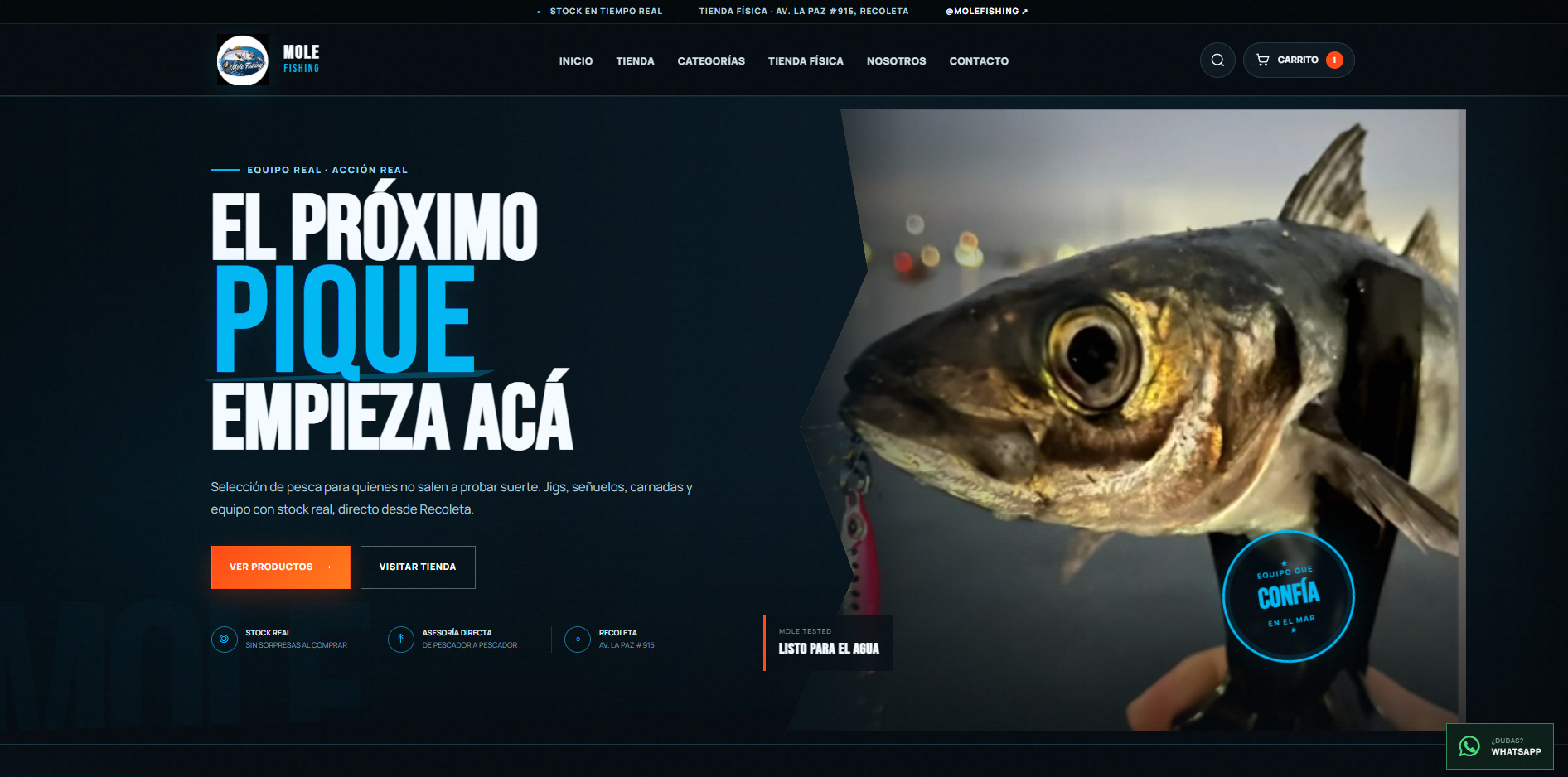 Tienda online de Mole Fishing